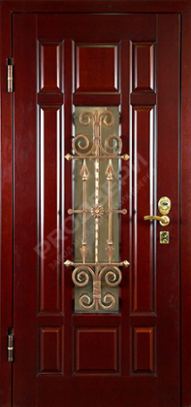 Фотография «Дверь с ковкой №5»